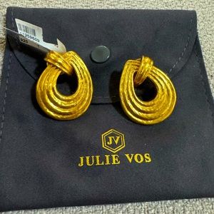 Julie Vos Havana Doorknocker Earring